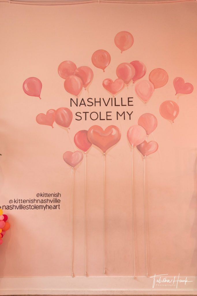 Nashville Stole My Heart Mural - Kittenish